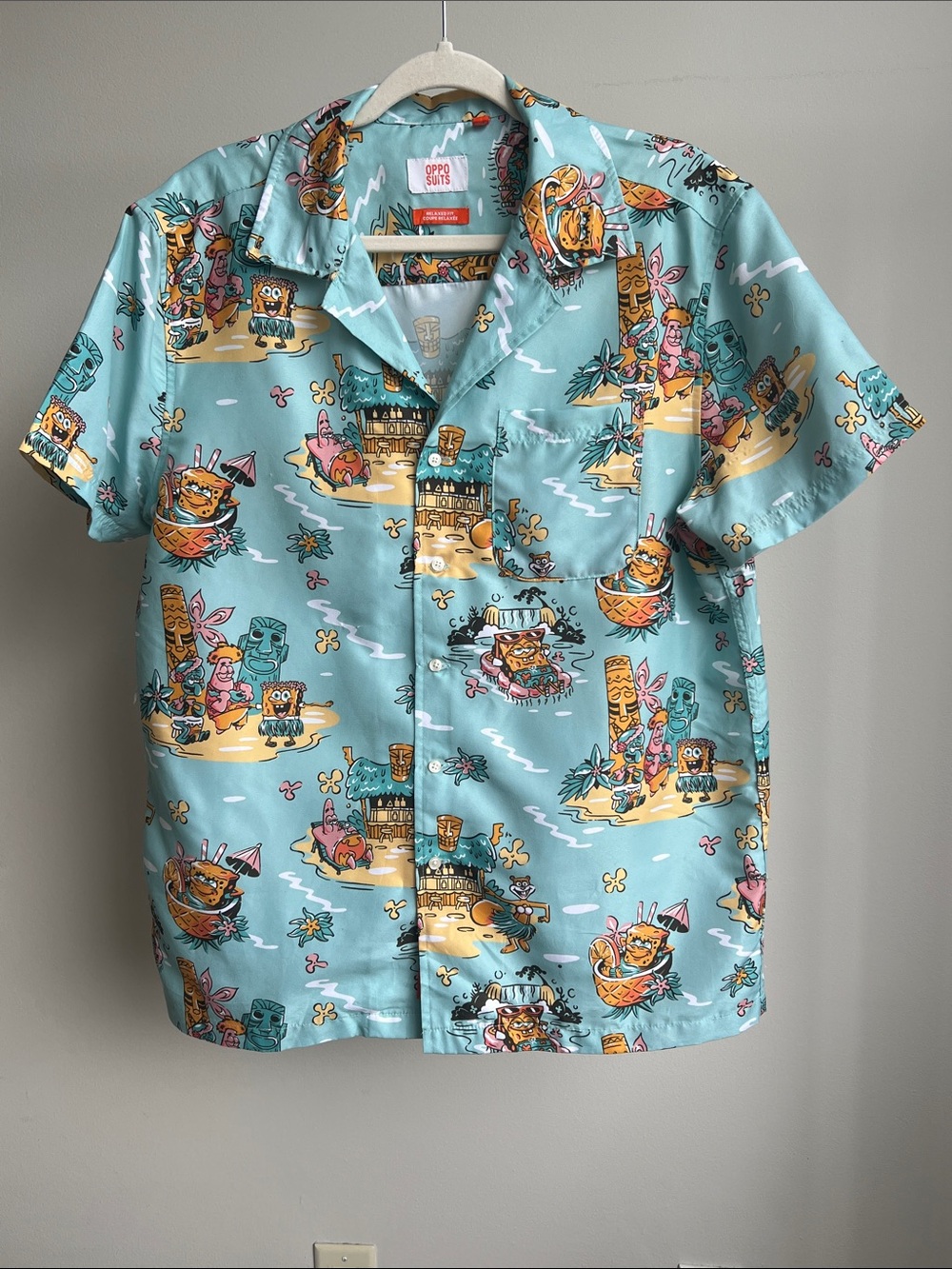 Sponge Bob Square Pants Hawaiian Shirt